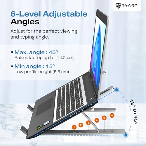 Tygot 6 Angles Adjustable Aluminum