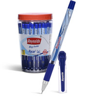 Reynolds Racer Gel Blue Pen Jar Gel Pen(Pack of 40, Ink Color - Blue) - Image 3