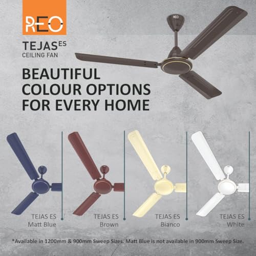 Havells Reo Tejas 1200 mm Ceiling Fan (Smoke brown) - Image 5