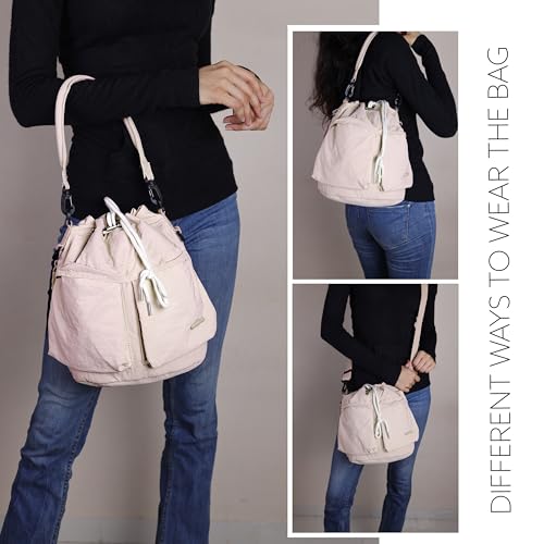 Storite Drawstring Large Crossbody Shoulder