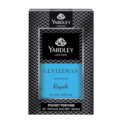 Yardley London Gentleman Royale Compact Perfume for Men, 18ml