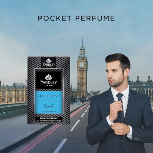 Yardley London Gentleman Royale Compact Perfume for Men, 18ml - Image 4