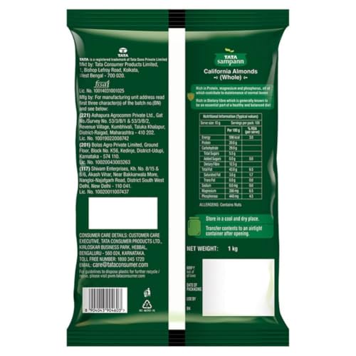 Tata Sampann Pure California Almonds