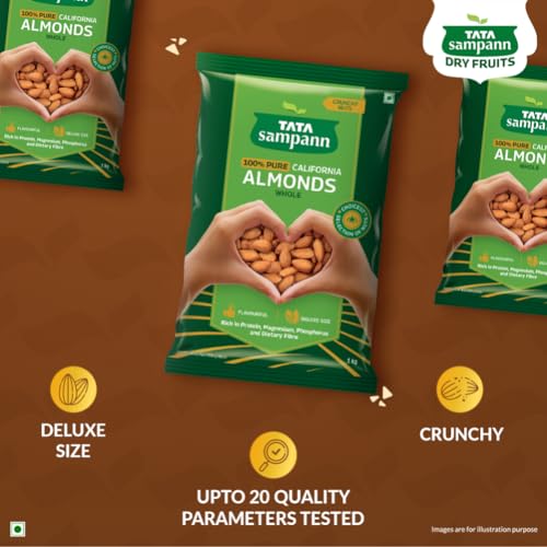 Tata Sampann Pure California Almonds
