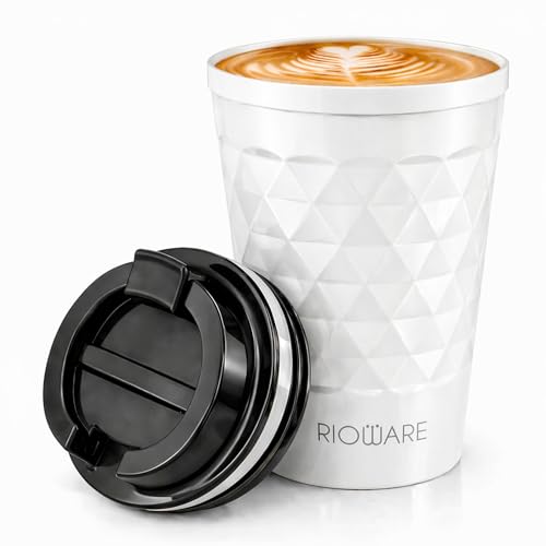 Rioware® Vacuum Insulated Travel Coffee