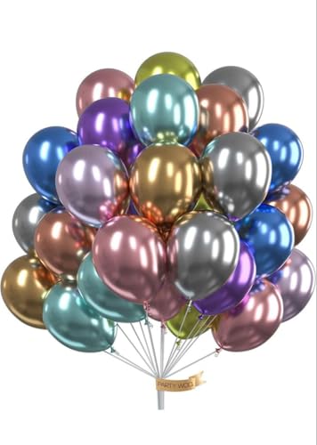 Mix Metallic Balloons set -70