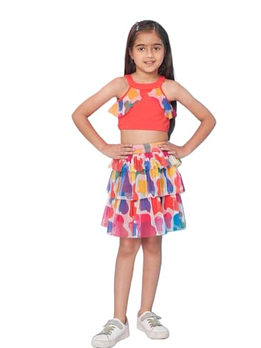Pspeaches Girls Skirt Set