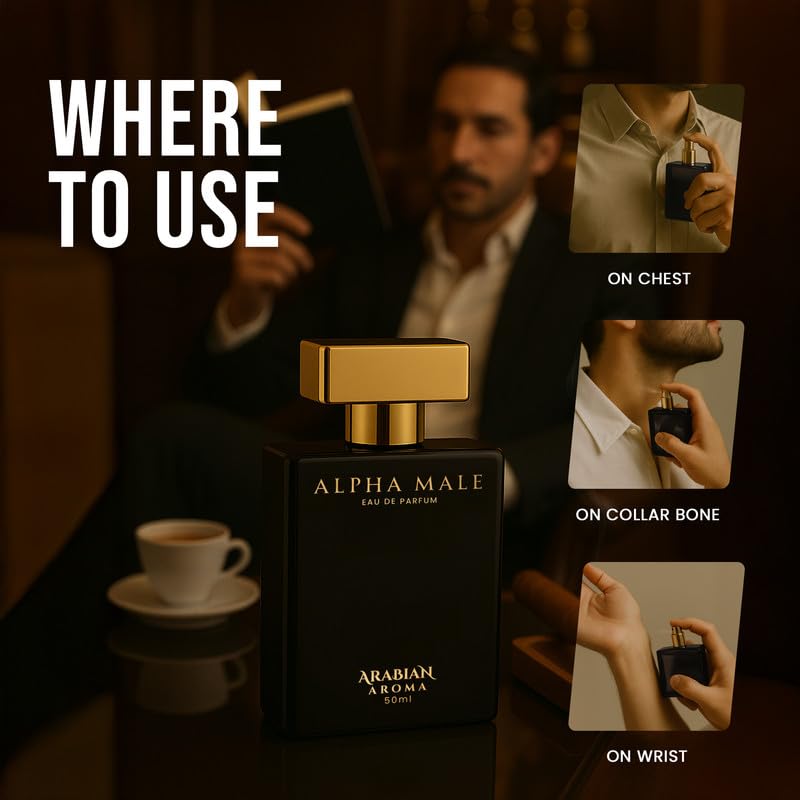 Arabian Aroma Alpha Male Eau