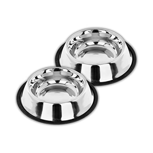 PremiumAV Stainless Steel Pet Bowl
