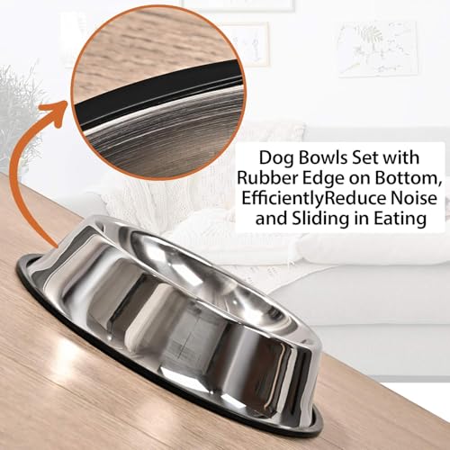 PremiumAV Stainless Steel Pet Bowl