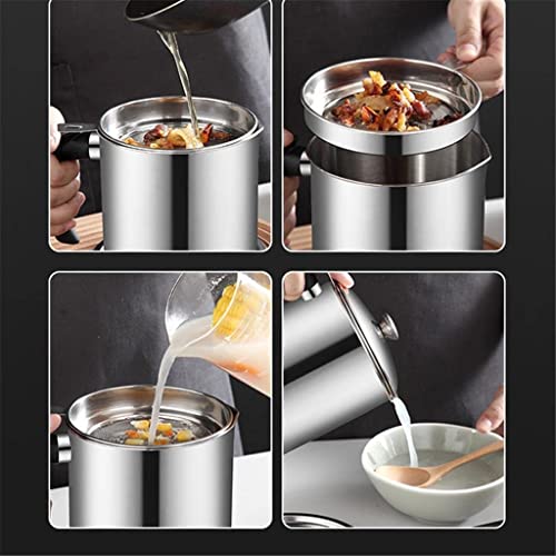 Cooking Oil Keeper Strainer Pot
