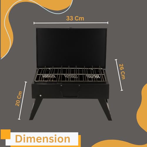 Chefman Compact Briefcase BBQ Grill