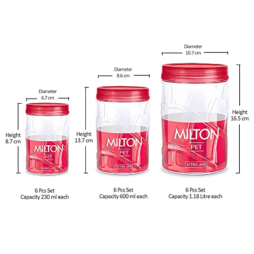 MILTON Vitro PET Canister Set