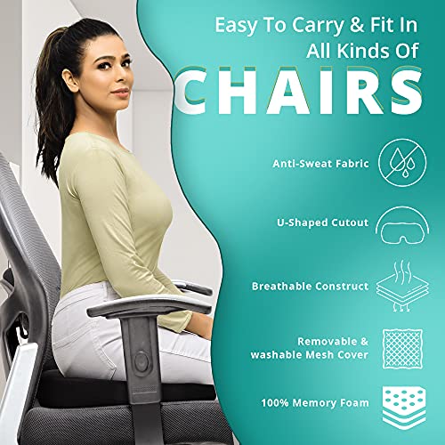 PharmEasy Orthopedic Coccyx Seat Cushion