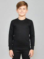 LUX COTT'S WOOL Top For Boys(Black, Pack of 1) - Image 3