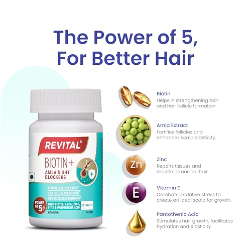 Revital Biotin+ with Amla