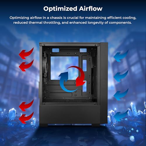 ZEBRONICS TWOFACE Premium Gaming Cabinet/Case