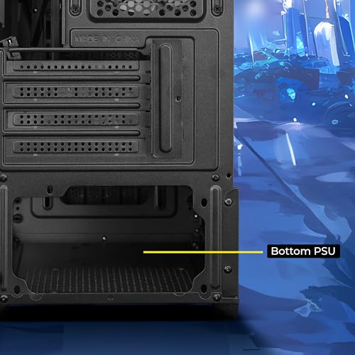 ZEBRONICS TWOFACE Premium Gaming Cabinet/Case