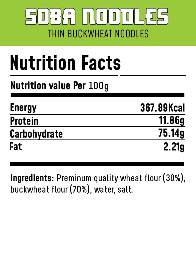MasterChow Healthy Soba Noodles