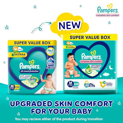 Pampers Complete Skin Comfort Pants