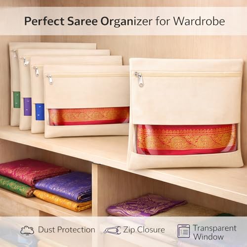 DALUCI Cotton Saree Covers