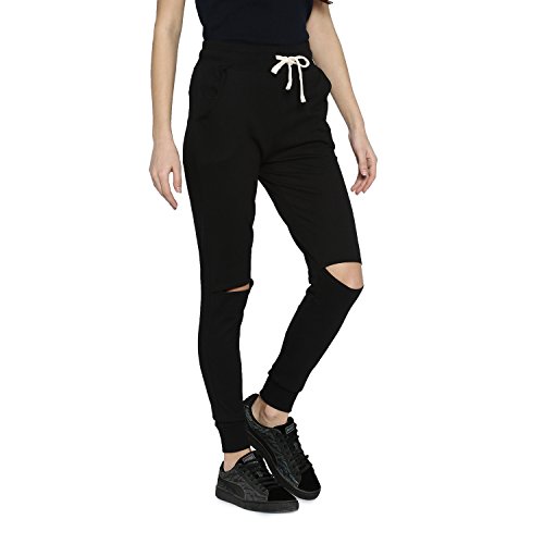 Campus Sutra Women's Cut Out Knee Trackpant - Image 2