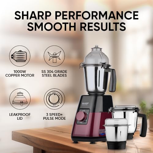 SHARP Mixer Grinder 1000 Watts