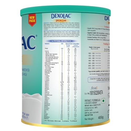Dexolac Special Care Infant Formula