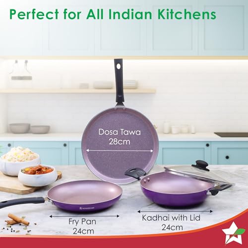 Wonderchef Valencia Non-Stick 4 Pc