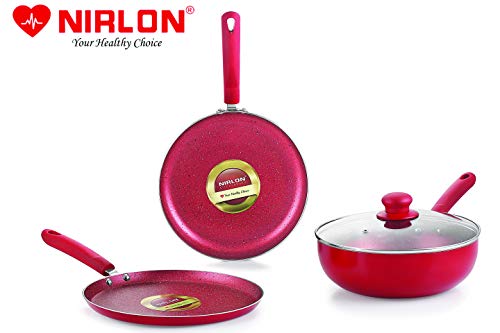 Nirlon Red Velvet 4-Piece Non
