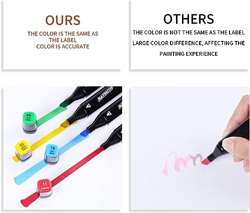TEKCOOL Dual Tip Colorful Art