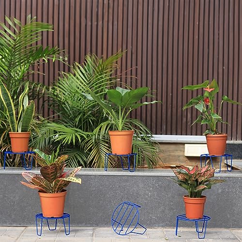 TrustBasket Eclips Plant Stands Blue
