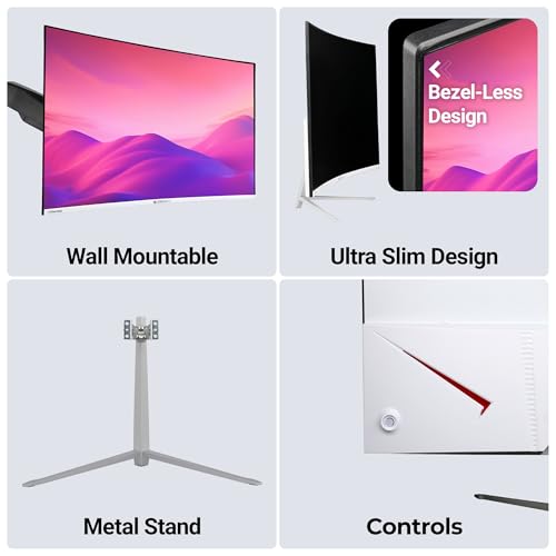 ZEBRONICS AC32FHD LED Curved 75Hz