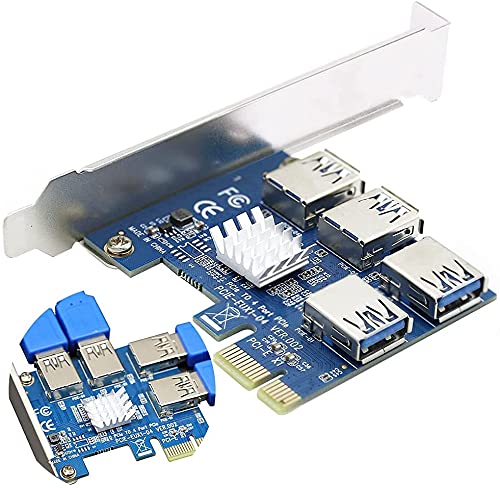 Etzin PCIe 1 to 4