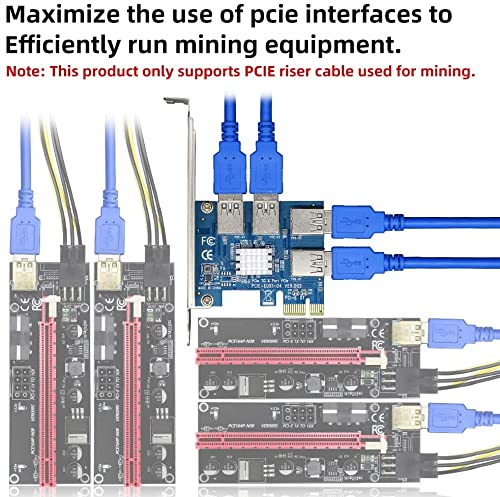 Etzin PCIe 1 to 4