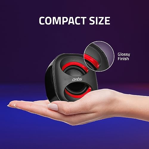 Artis Mini 2.0 USB Multimedia Speakers (Black) - Image 6