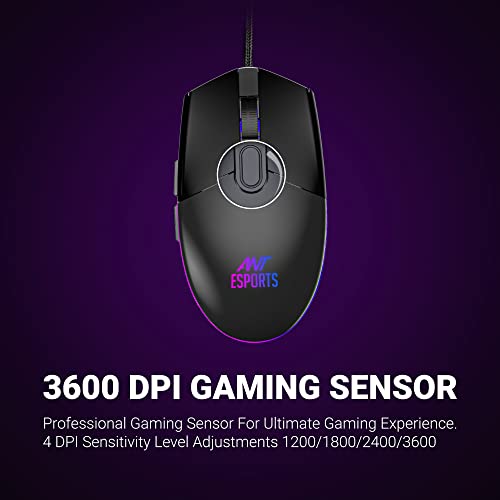 Ant Esports GM60 Wired Gaming