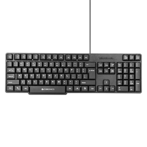 Zebronics Wired Keyboard with 104
