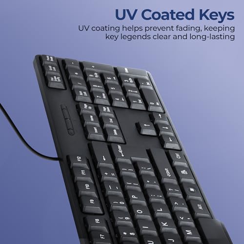 Zebronics Wired Keyboard with 104