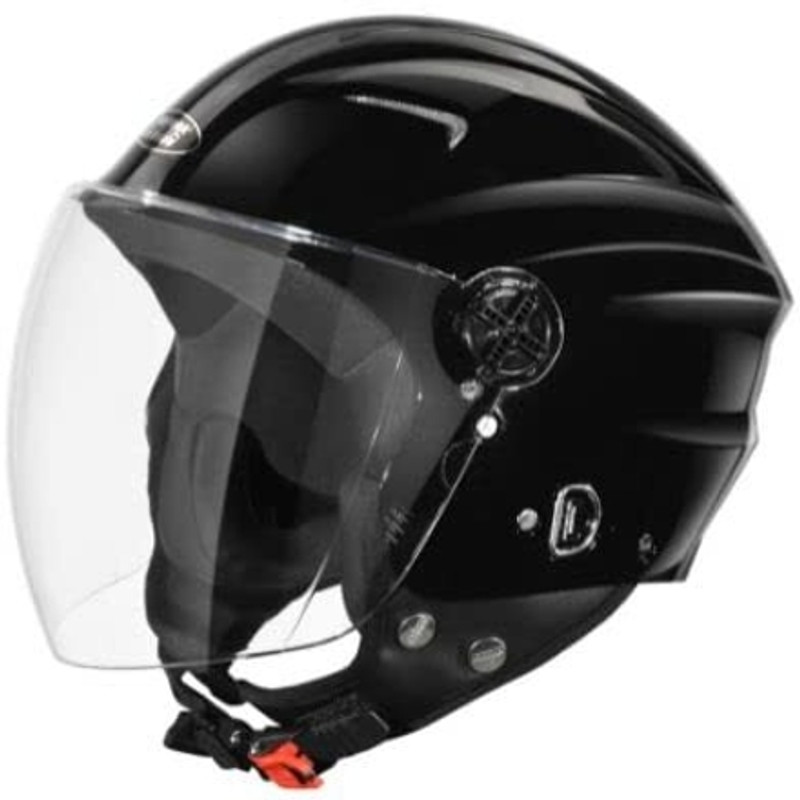 STUDDS RAY Super Open FACE Helmet Motorbike Helmet(Black)