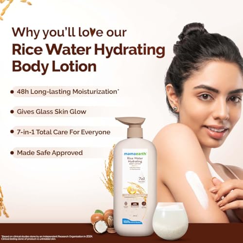 Mamaearth Rice Water Hydrating Body