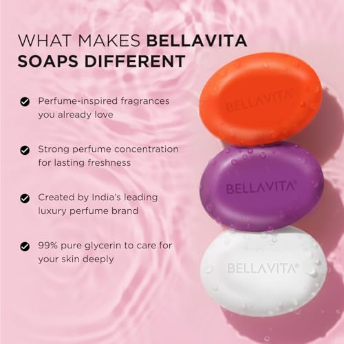 BELLAVITA Perfume Bathing Soap Bar