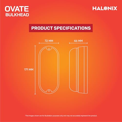 Halonix Polycarbonate 10W wall Lamp