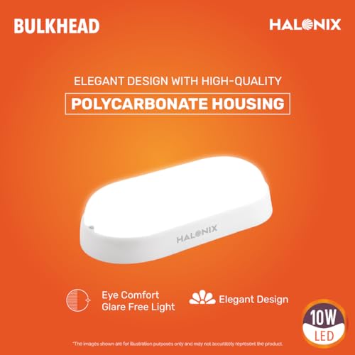 Halonix Polycarbonate 10W wall Lamp