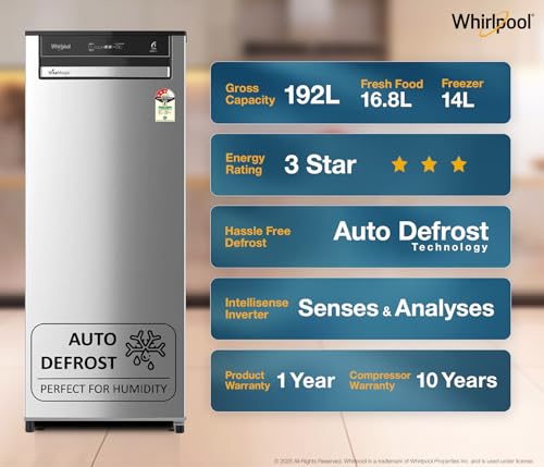 Whirlpool 192 L 3 Star