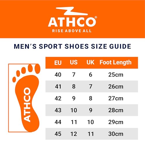 ATHCO Mens Drift Memory Foam