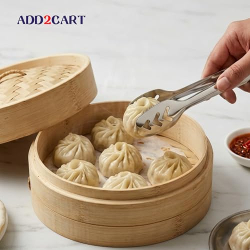 ADD2CART Stainless Steel Serving Tongs
