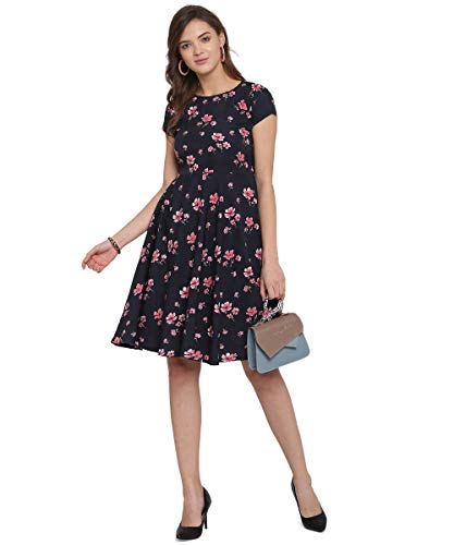 LookMark Crepe A-Line Knee-Length Womens Dress - Image 2