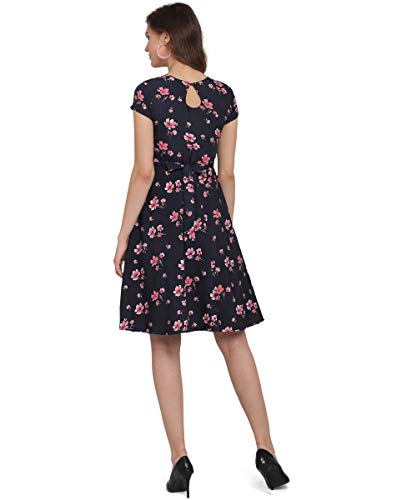 LookMark Crepe A-Line Knee-Length Womens Dress - Image 4