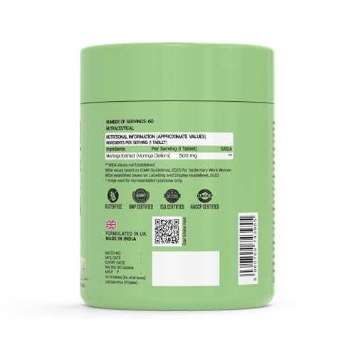 Nutriburst Moringa 500mg – 60